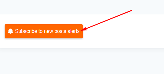 Subscribe to push notifications button on WordPress